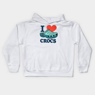 I love Crocs Kids Hoodie